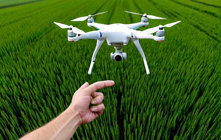 **Prompt:** An agricultural drone flying over a vast green field, inspecting crops with advanced sensors, fully clothed, appropriate content, safe for work, professional, perfect anatomy, correct proportions, natural pose, well-formed hands, proper finger count, natural body proportions, professional photography, high quality.